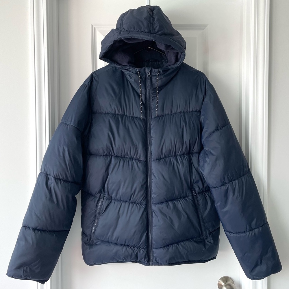 Old Navy Active Go-H20 Water-Resistant Hooded Puffer Winter Jacket - Picture 14 of 15